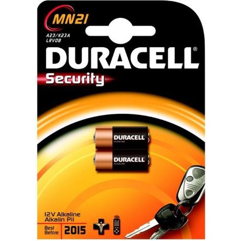 BATTERIA DURACELL SECURITY MN21 MIC/STILO PZ 2 (26619)