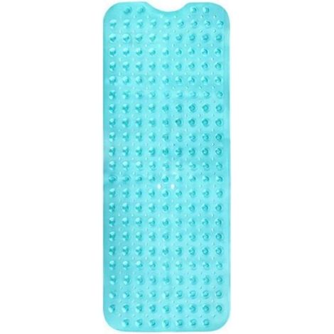 Tapis antidérapant de baignoire en PVC tapis de sol étendu avec ventouse tapis antidérapant de salle de bain en plastique (1/4)