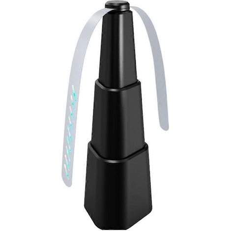 Ventilateur anti-mouches de table, pour l'intérieur et l'extérieur, avec pale holographique, idéal pour les pique-niques et la maison (1 pièce) (1/5)