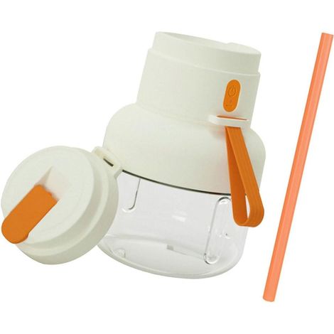 Extracteur de jus électrique portable 850 ml (blanc), rechargeable (1/5)
