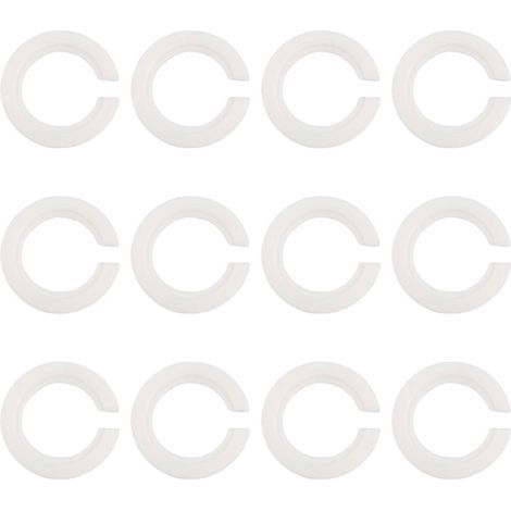 Lot de 12 abat-jour. adaptateur E27 vers E14. bague de réduction pour fixation d'abat-jour à vis. (1/5)