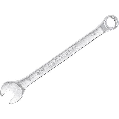 Facom 40B.7 Slim Metric Combination Spanner 7mm - 12-Point OGV...