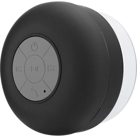 Mini-Bluetooth-Lautsprecher, kabelloser Bluetooth-Musikplayer, wasserdichter Badezimmerlautsprecher mit Saugnapf (1/4)
