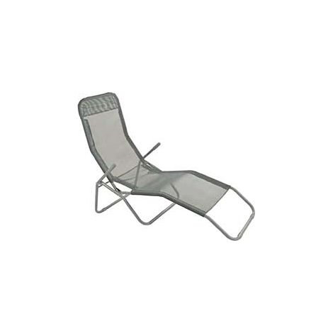 Lettino Ferro Rocking Con Tessuto Texilene - cm.59x103x160h.