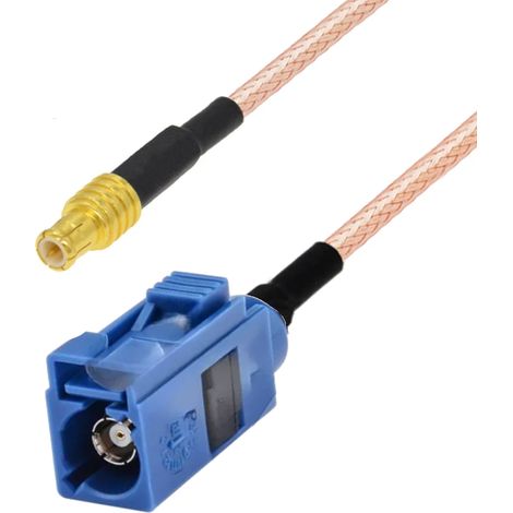 Cable pigtail MCX con enchufe / toma Fakra C RG316 de 25 cm