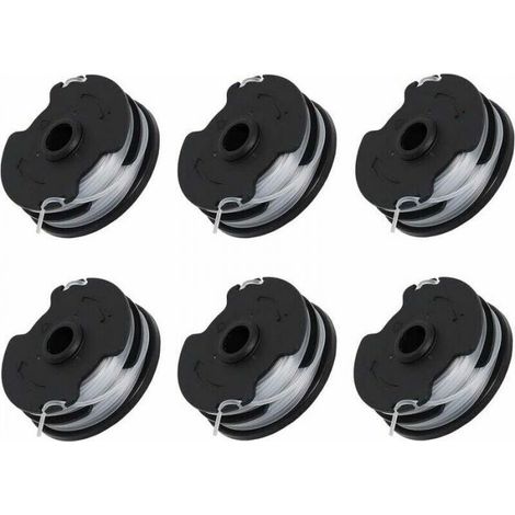 Set of 6 replacement spools for Parkside cordless brushcutter PRTA 20-Li C3 IAN351753 (1/5)