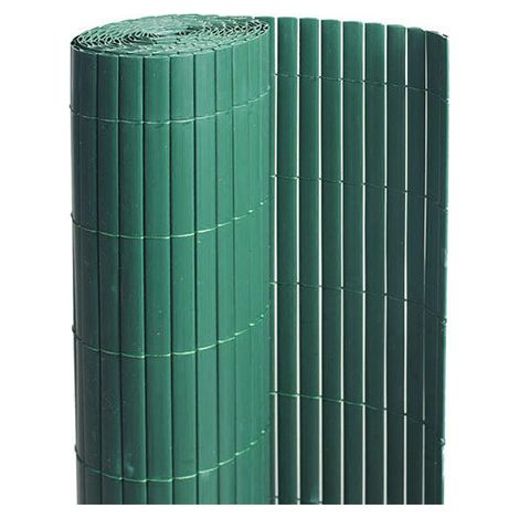 Canisse en PVC vert - 90% d'occultation - Long 42 m, Hauteur 1.80 m
