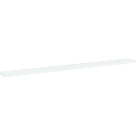 Panneaux de bibliothèque 4 pcs Armoire à livres Blanc 100x10x1,5 cm Aggloméré (1/5)