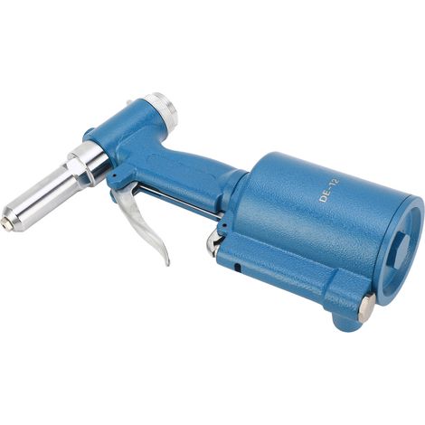 Pistolet à riveter pneumatique pour pose d'écrous, outil de rivetage à air comprimé, usage professionnel, fixation rapide et précise. (1/5)