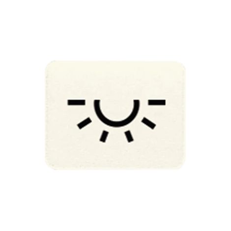Jung Calota, opaca, Símbolo Luz, blanco 33 L