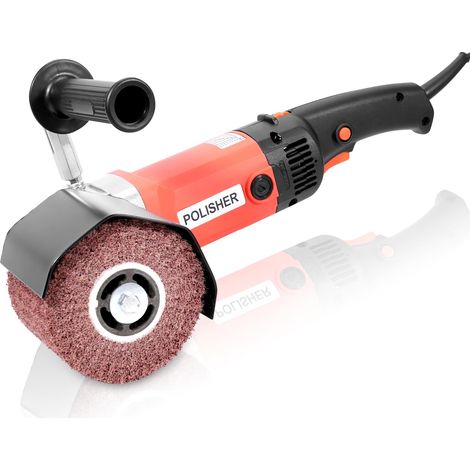 1400W Ponceuse Electrique, Machine à Poncer Rénovateur, Appareil de Brossage pour la Rénovation de Surfaces de Toutes Sortes, Gamme de 8 vitesses 600-3600RPM, Convient pour le bois, le métal (1/5)