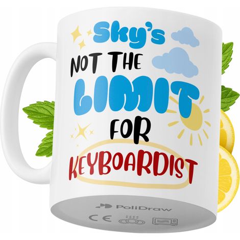 Lustige Kaffeetasse für Keyboarder mit witzigem Textdesign – ideal für Geburtstage, Namenstage, Feiertage und besondere Anlässe. Hochwertige Tasse für Zuhause, Büro und Arbeit. Farbe: Weiß, 330 ml.