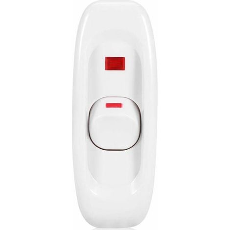 Interrupteur pour lampe LED 250 V 10 A 1 pièce Commande marche/arrêt par cordon Convient aux lampes filaires (1/5)