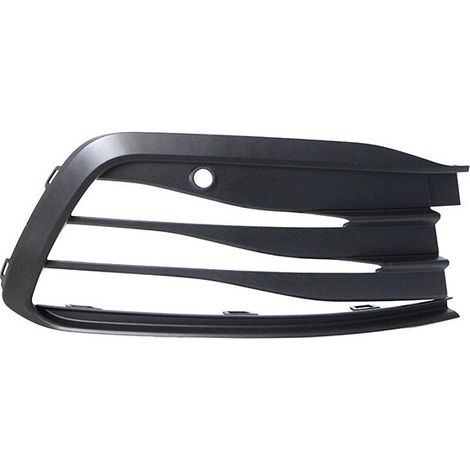 Grille de pare-choc avant droite noire avec trou radar Volkswagen Golf 8 depuis 2020