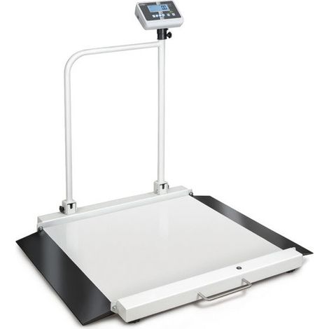 Kern - Plateforme de pesée pour chaise roulante MWA 880x840mm portée 300 kg + barre de retenue + rampes d'accès - MWA 300K-1PM