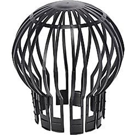 Lot de 4 supports pour gouttières en acier galvanisé – dimensions 12,5 x 14,5 cm (diamètre x hauteur)