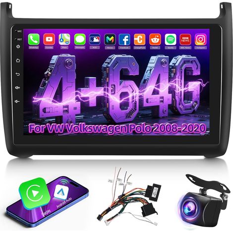 4G+64G Android Autoradio pour 2008-2020 avec (1/5)