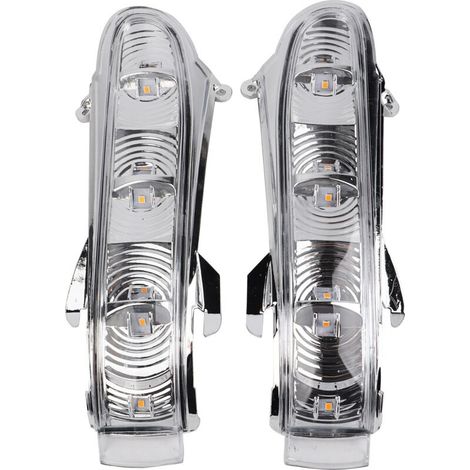 Lumières du rétroviseur latéral, Installation facile Turn Signal Light High luminosité 1 paire pour la voiture