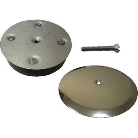 Tappo per sifoni completo con piattello Ø10 cm.