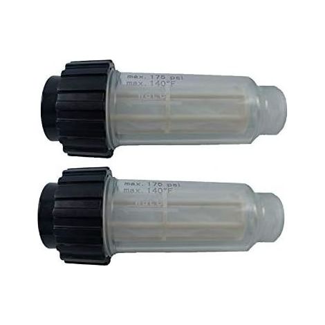 Wasserfilter mit Filtereinsatz (5.731-050.0) für alle Kärcher Hochdruckreiniger mit 3/4"-Wasseranschluss und Hochdruckreiniger 4.730-059.0 – 2er-Pack (1/5)