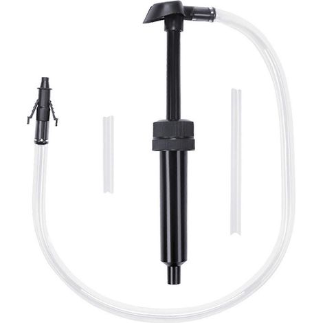 Pompe à siphon manuelle pour transfert de liquides, tuyau de siphon pour essence, pompe à siphon pour transfert de carburant liquide résistante à la corrosion (1/5)
