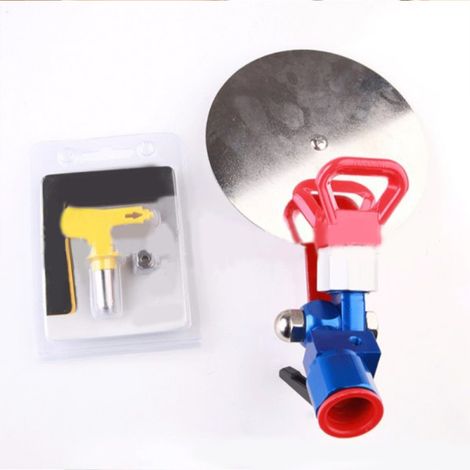 Pulvérisateur airless haute pression, machine à mastic, déflecteur, pistolet de pulvérisation, disque, déflecteur universel, outils de pulvérisation et de finition, accessoires pour buses (1/5)