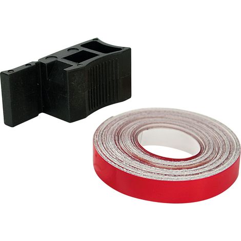 Wheel Stripe Racing, profilo adesivo per cerchi ruota - Rosso (1/5)