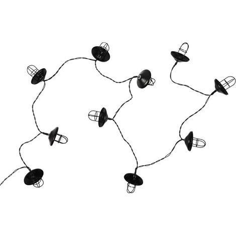 Guirlande Lanterne Metal 10 Led 1m92 (1/5)