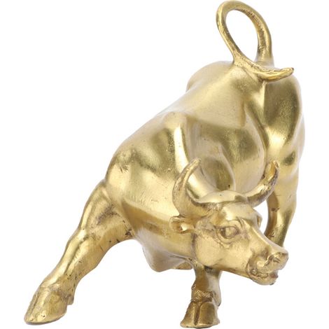 Wall Street – statue de taureau en laiton, décoration de bureau, pour bureau, chambre à coucher, bibliothèque, boutique
