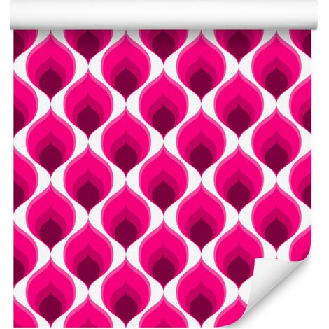 Papier peint à motifs géométriques élégants pour salon et chambre 50x1000 cm (1/5)