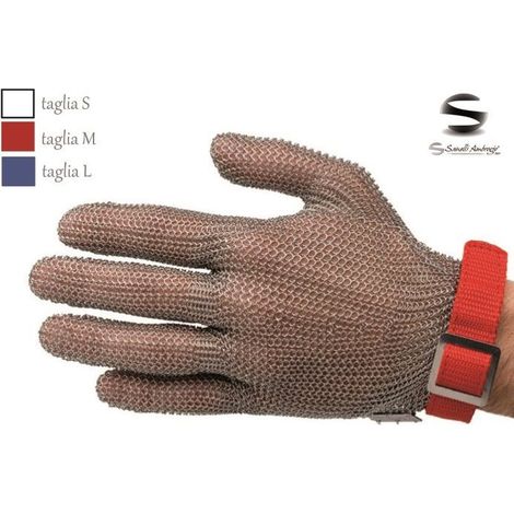 Guanto in maglia acciaio inox, Sanelli Ambrogio