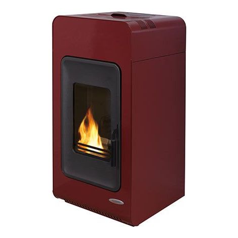 Stufa a pellet idro Laminox Primula 13 kw  Idro non ventilata  Bianco (1/5)