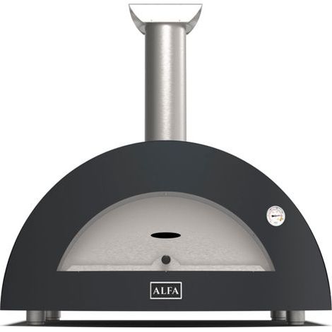 Alfa Forni Moderno 3 Pizze Holz Schiefer Grau (1/5)