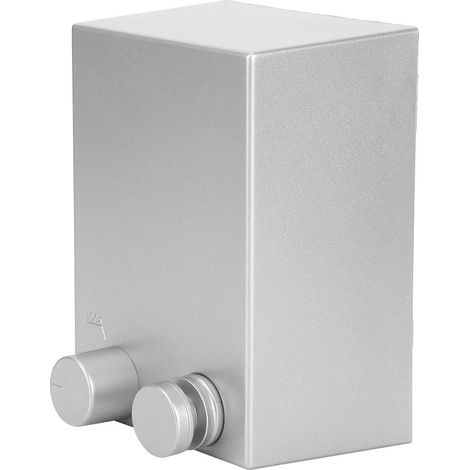 Stendibiancheria retrattile in ABS e acciaio inox 304, stendibiancheria telescopico a parete, estensibile fino a 4,2 m per uso interno ed esterno, colore argento.