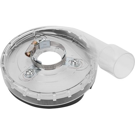 Kit de protection pour meuleuse d'angle 115mm, cache anti-poussière avec disque à lamelles pour travaux de ponçage