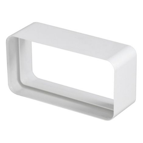 GIUNTO IN ABS PER TUBO DI AERAZIONE RETTANGOLARE mm 120x60 FIRST