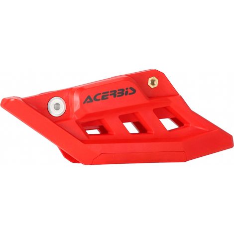 Guidacatena Acerbis per KTM/Husqvarna/Gas Gas 2023-2025 con inserto sostituibile, rosso, Enduro/Motocross (1/2)