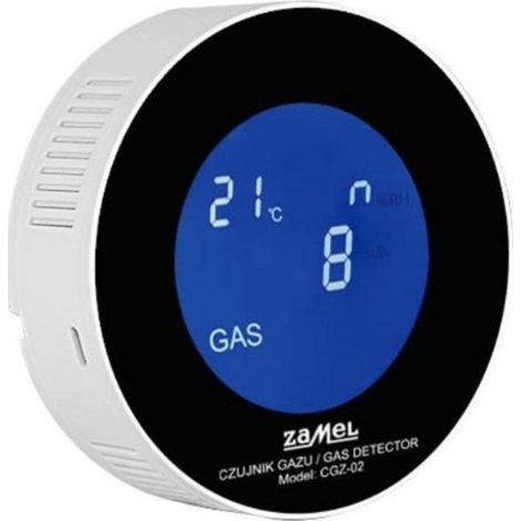 Zamel CGZ-02 Gasdetektor für Erdgas und LPG mit Wi-Fi