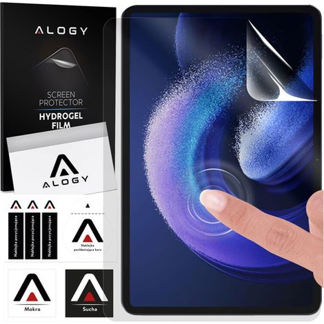 Pellicola protettiva in idrogel Alogy per tablet Xiaomi Pad 6 Pro 11.0” 2023 (1/4)