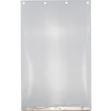 Rabat de remplacement de porte pour chien avec fermeture magnétique, PVC durable, grand animal de compagnie pour la maison, Transparent 25x45,8x2cm/9,84x18,03x0,79 pouces (1/5)