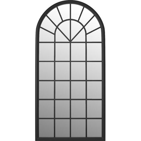 Maison Exclusive - Specchio Nero 90x45 cm Ferro per Uso Interno