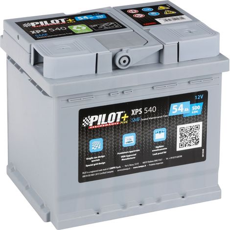 Batteria 12V - Pilot SMF - 54 Ah - 500 A - L1