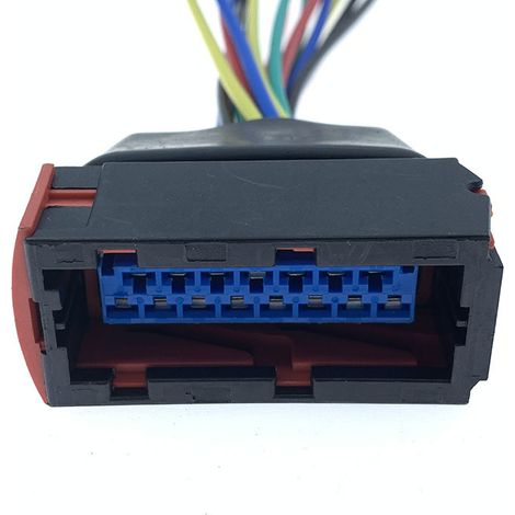 144980-1 Connecteur de faisceau de phares pour Citroën C4 (usage domestique) 15 broches DJ7151K-3.5-21 -- Connecteur simple
