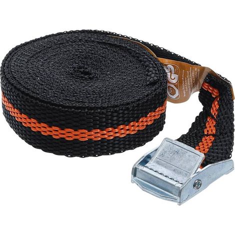 Sangle avec Fermeture Rapide 3,5 m x 25 mm - Résistante et Pratique - D-Work (1/5)