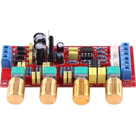 NE5532 HiFi-Vorverstärker-Tonplatinen-Kits, 12V AC Operationsverstärker (bestückte Platine) (1/5)
