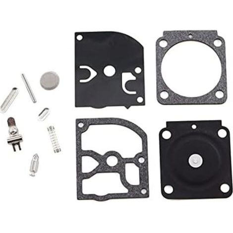 KinZon Vergaser-Membran-Reparatursatz für Stihl FS38 FS45 FS55 FS46 HS45 BG45 BG85 MM55 BT45 C1Q-S66 (1/5)