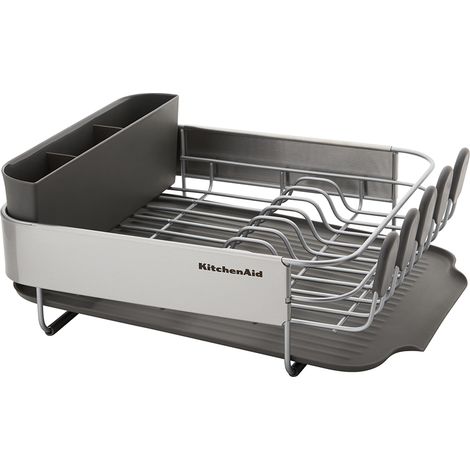 KitchenAid Scolapiatti compatto - Grigio carbone (1/5)