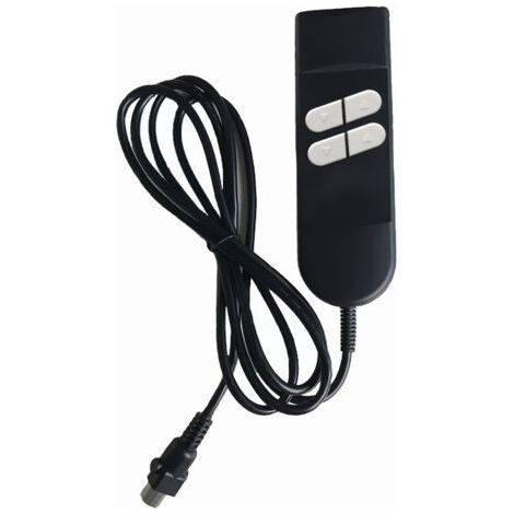 1PC Télécommande de chaise longue électrique-télécommande de chaise élévatrice avec commande manuelle, 4 boutons, 5 broches (1/5)