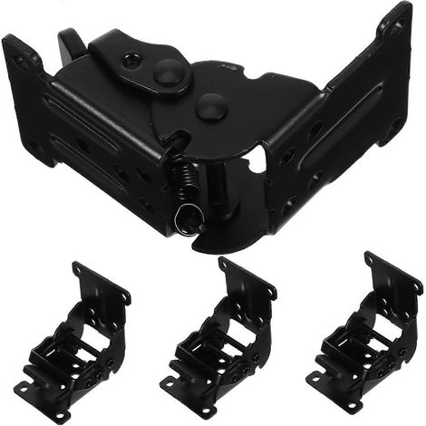 Charnières autobloquantes pour pieds de table pliants Amosfun (lot de 4), en métal robuste (1/5)