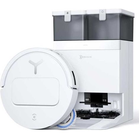 Aspirapolvere robot lavapavimenti ECOVACS DEEBOT T50 OMNI Gen2 15.000 Pa Bianco